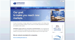 Desktop Screenshot of espromer.com