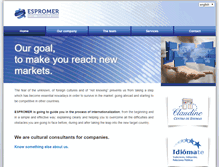Tablet Screenshot of espromer.com